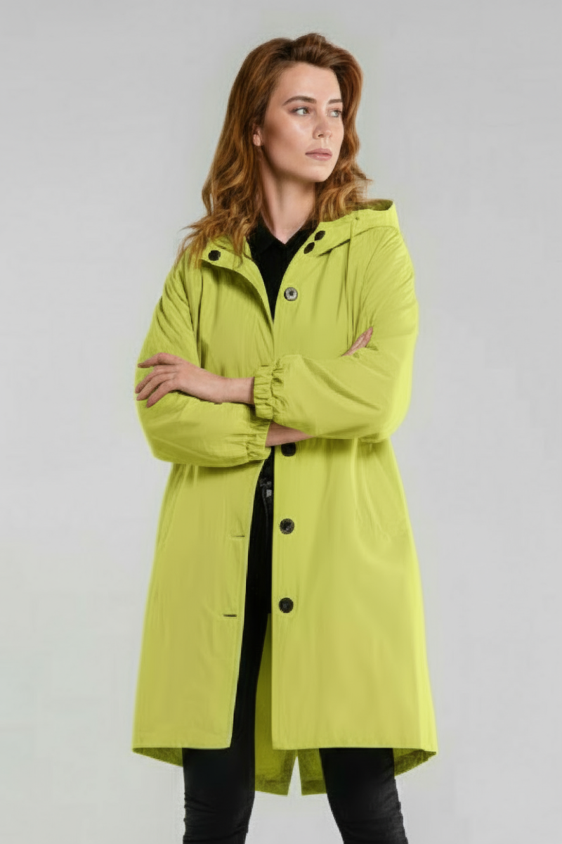 SUNLIT YELLOW WINDBREAKER